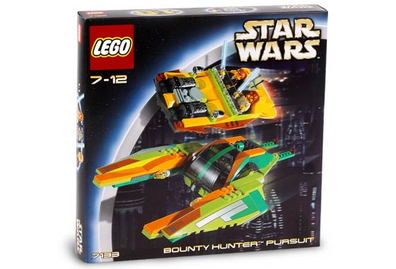 LEGO Set-Bounty Hunter Pursuit-Star Wars / Star Wars Episode 2-7133-4-Creative Brick Builders